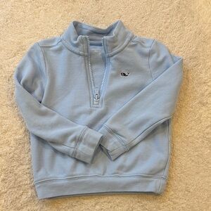 Vineyard Vines Sky Blue Half-Zip Pullover